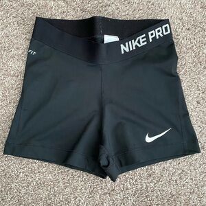 Nike Pro Women's Dri-Fit Athletic Black Shorts Size Small